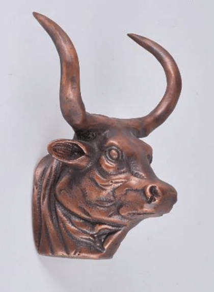 Wall Sculpture Animal Head Bull Head Pendant Male Pendant Head Head Head Three Dimensional Resin Deer Sculpture Pendant Restaurant Bar Bar Wall Decoration 