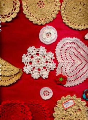  Bohemian style table runner / Rustic Floral Table Runner Hand Crochet Table Placemats White Cotton Table Doilies Lace Table Runner for Party 