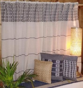 Vintage Silk Sari Multicolor Curtains and Drapes Bohemian Curtains 