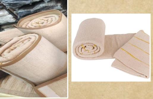 COTTON YOGA MAT-Yoga Mat | Thick Eco Friendly Cotton, Home Workout Mat Floor Exercise, Meditation, Superior Grip Non Slip, Hot Yoga 72â 