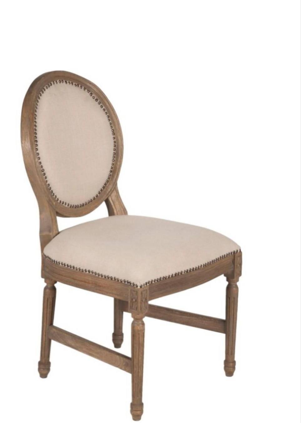 classy wooden chair with comfortable seat